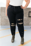 Into The Wild Distressed Skinny Jeans